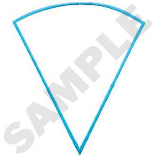 Dreieck mit Halbkreis