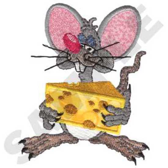 Maus mit Käse Applique