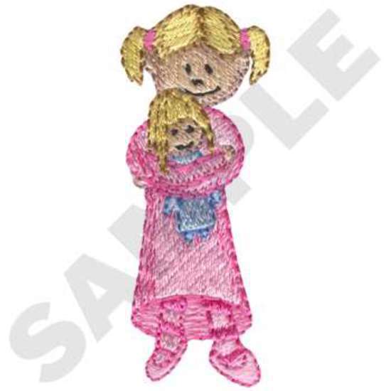 Kleines Puppenmädchen