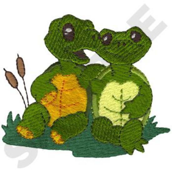 Schildkröte mit Schildkröte