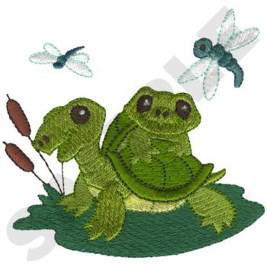 Schildkröten W / Libellen