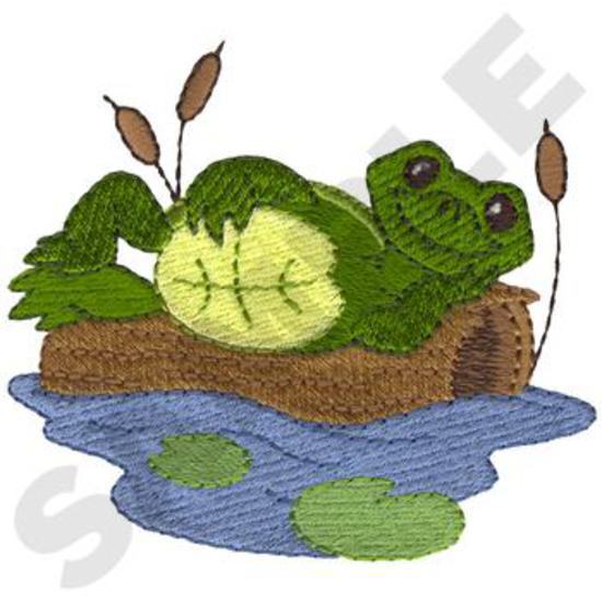 Schildkröte auf Log