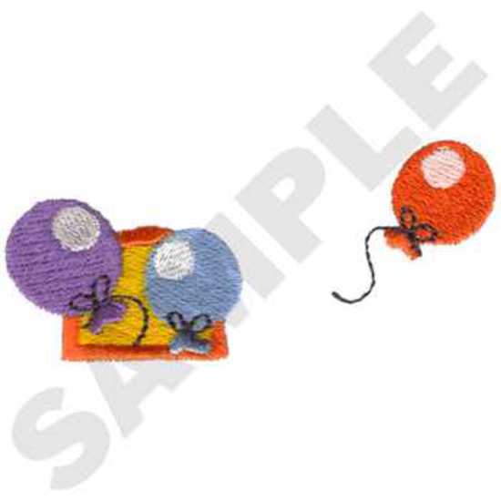 Ballons Out Fenster Akzent