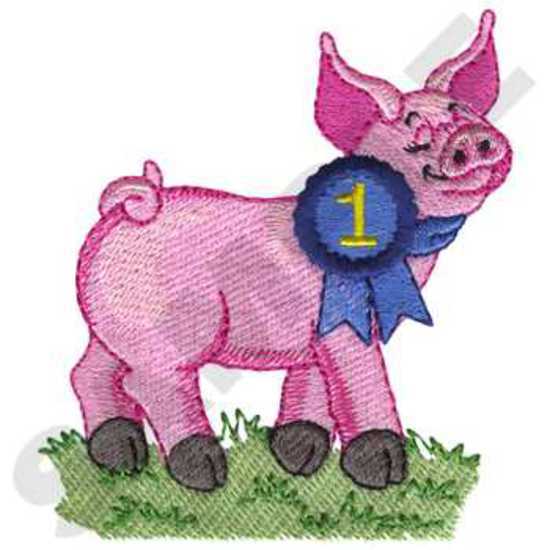 Blaues Band-Schwein
