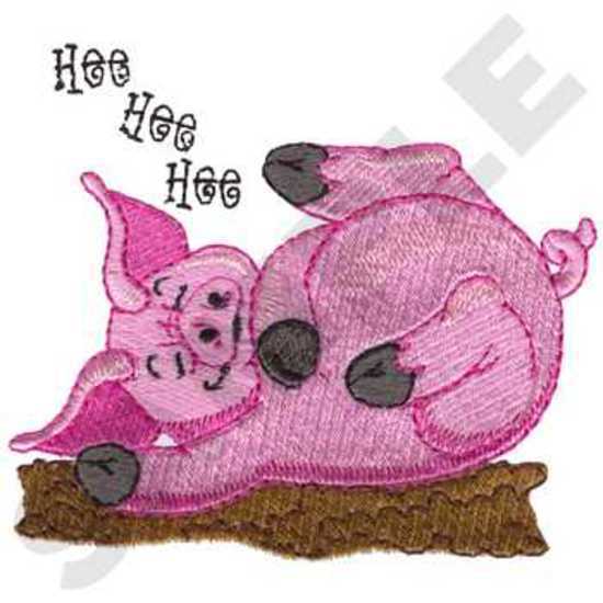 Lachendes Schwein