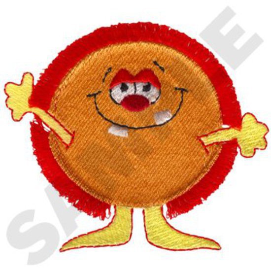 Fransen flaumiges Monster