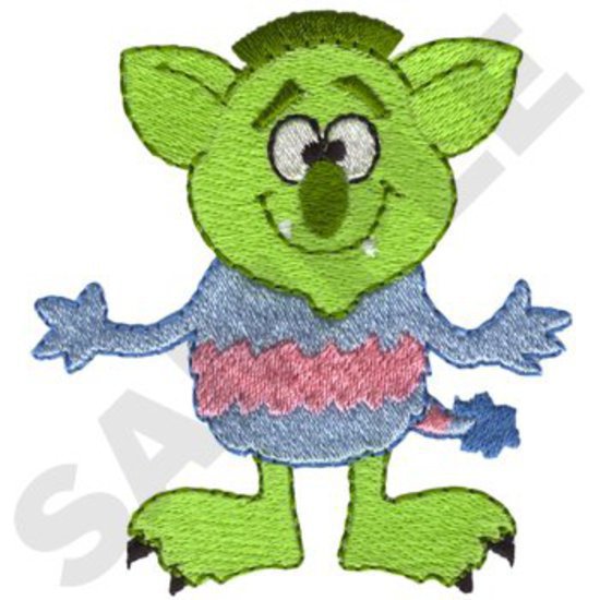 Fringe Blue & Green Oger