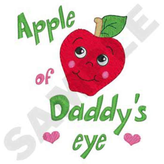 Apfel von Daddys Auge