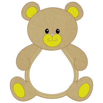 Teddybär Applique