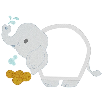Baby Elefant Applique