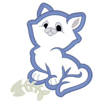 Niedliche Kitty Applique