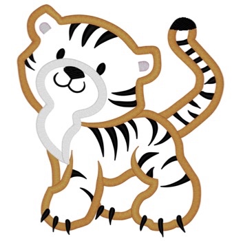 Tiger Applique