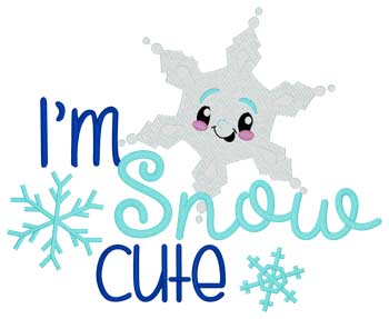 Je suis Snow Cute