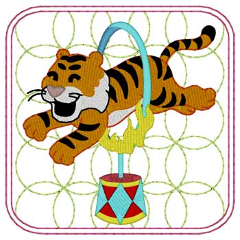 Zirkus-Tiger