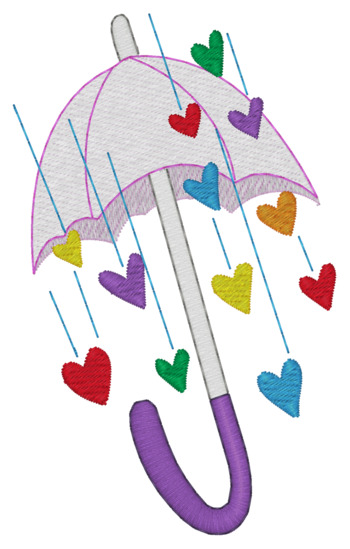 Parapluie arc-en-ciel