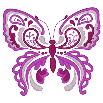 Paisley-Schmetterling