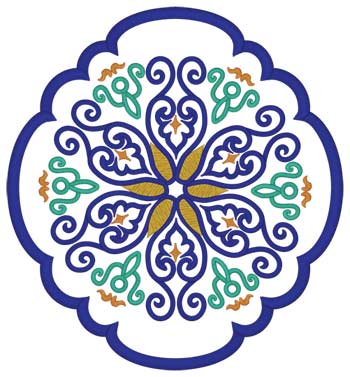 Marokkanische Muster Applique
