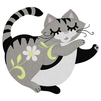 Wunderliche schlafende Katze