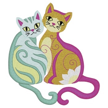 Swirly Katzen