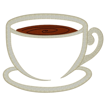 Kaffeetasse Applique