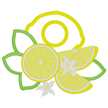 Lemon Handtuch Topper
