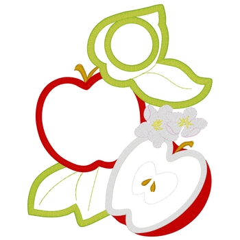 Äpfel Applique