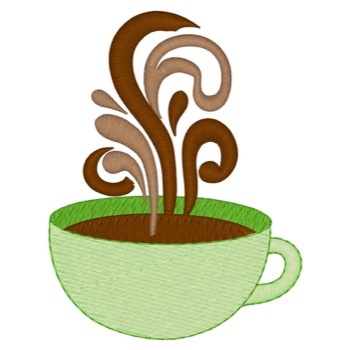 Dampfender Kaffee
