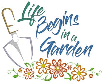 Leben beginnt im Garten