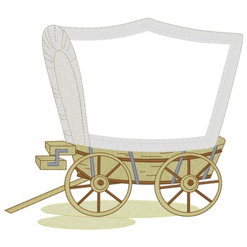 Covered Wagen Applique