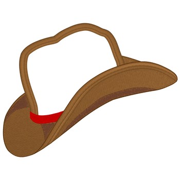 Cowboy Hut Applique