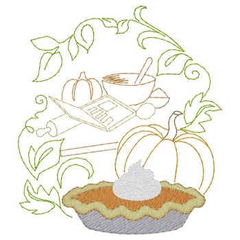 Kürbiskuchen backen