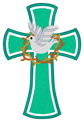 Kreuz mit Taube