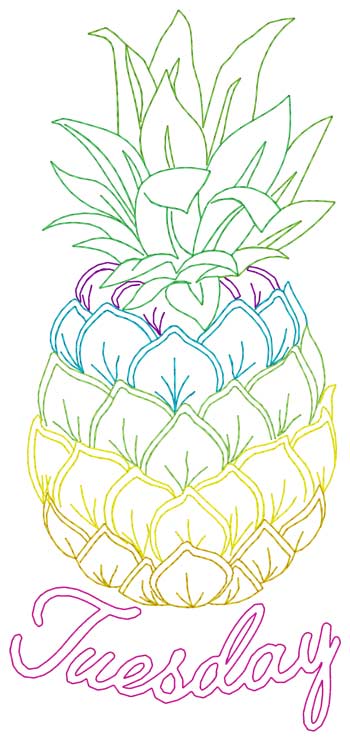Dienstag Ananas