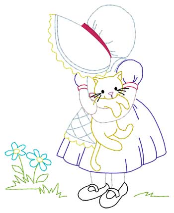 Mütze Mädchen mit Kitty