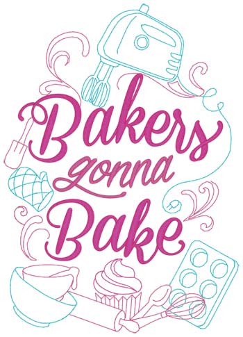 Bäcker werden backen