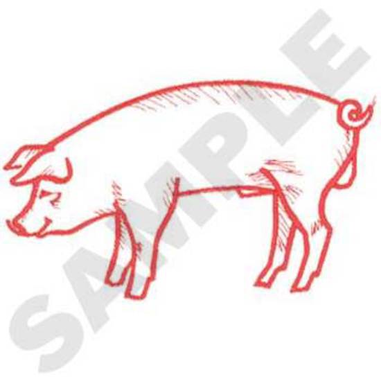 Großer Schweinebauch