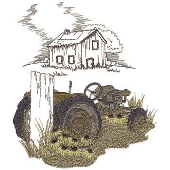 Traktor-Szene