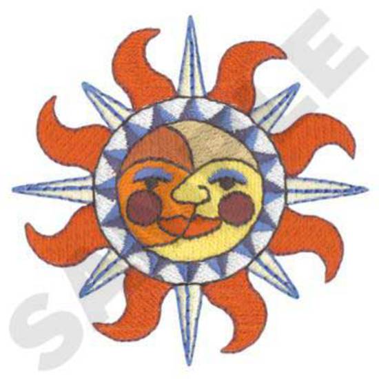 Aztekische Sonne / Mond