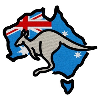 Australien W / Känguru