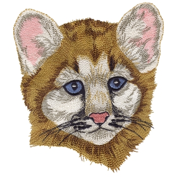 Baby-Berglöwe-Kopf