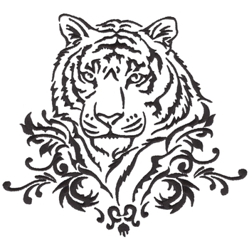 Damast-Tiger