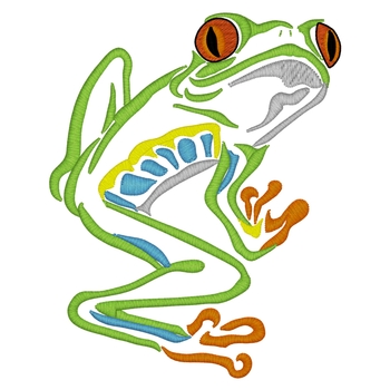 Kleiner Baum Frosch Outline