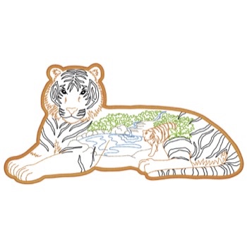 Tiger Gliederung Szene