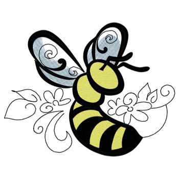 Fliegende Biene