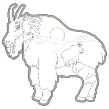 Bergziege