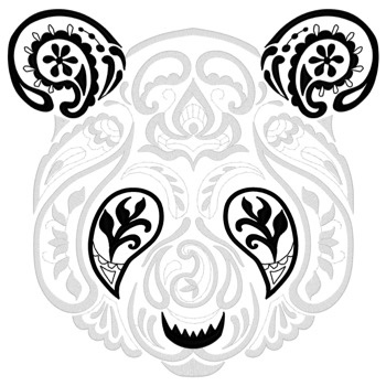 Panda Kopf