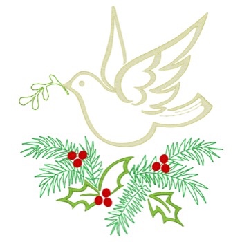 Weihnachtsfriedenstaube