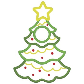 Weihnachtsbaum Handtuch Topper