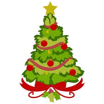 Traditioneller Weihnachtsbaum