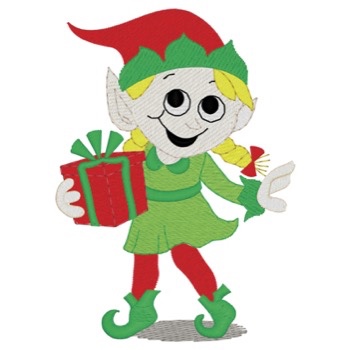 Mädchen Elf